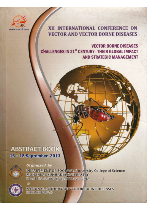 Cover of 12th Conference Abstracts 2013
